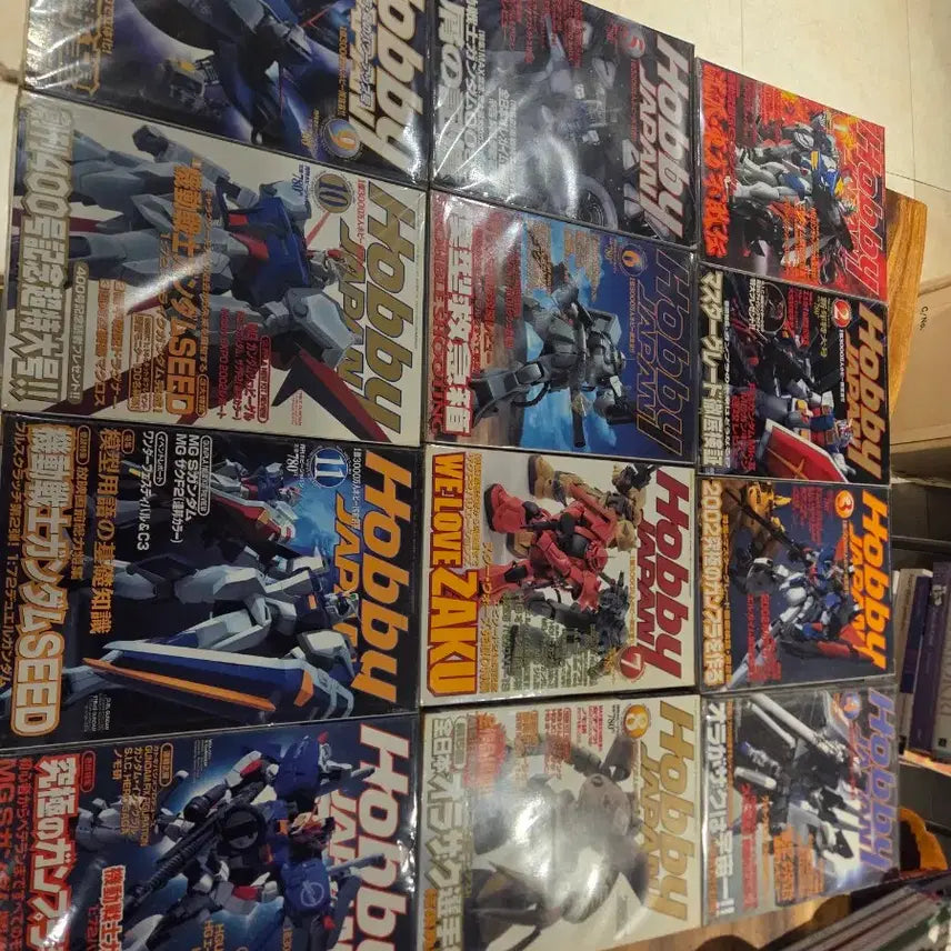 [BUNJANG] Hobby Japan Magazine 2002 Collection / 하비재팬 2002년도 잡지 모음집1~12월 개인소장 새책수준