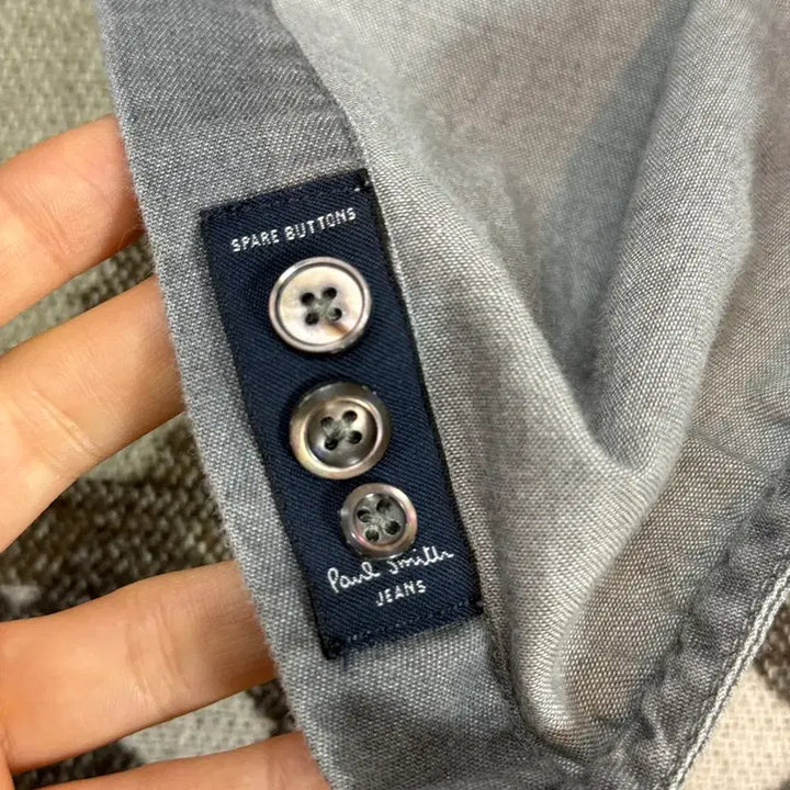 [SOLD OUT] 폴스미스 그레이 워시드 셔츠
