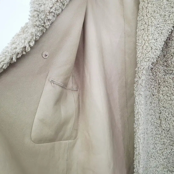 [BUNJANG] Myi-co Lamper Oversized Shearling Mouton Coat / 마이아이코 램퍼 오버사이즈 시어링 무스탕 코트