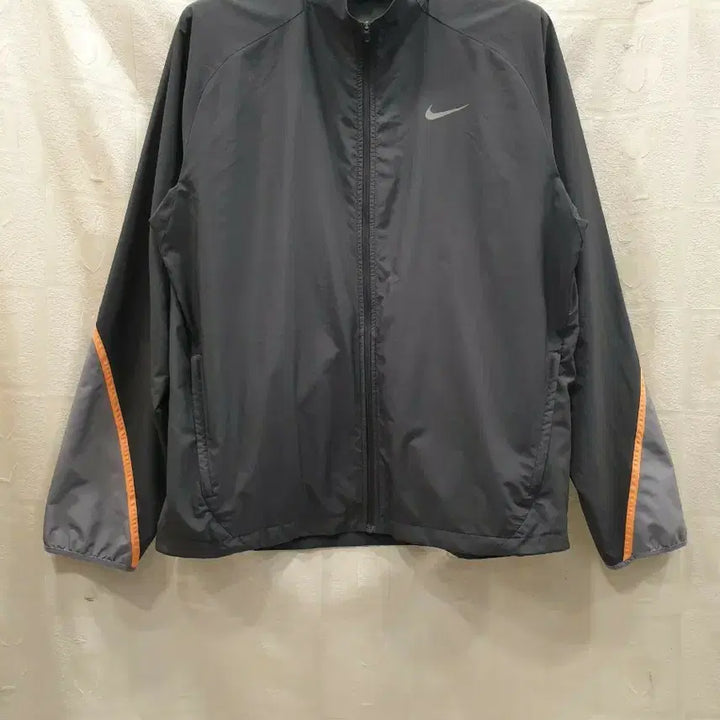 [SOLD OUT] 나이키 바람막이 자켓 그레이/오렌지 XXL(110)
