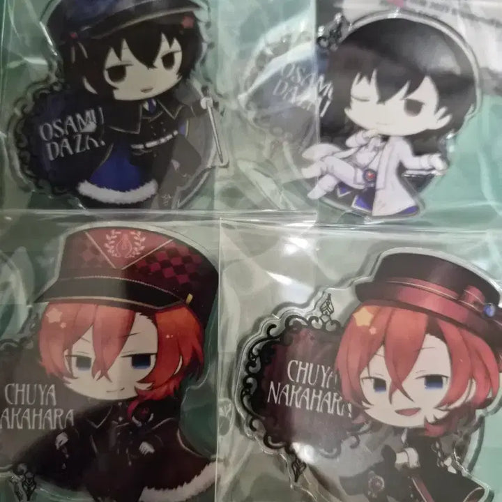 [BUNJANG] Bungo Stray Dogs Dazai, Chuuya Gothic Acrylic Stand Bundle Set / 문스독 다자이, 츄야 고딕 아크릴스탠드 일괄