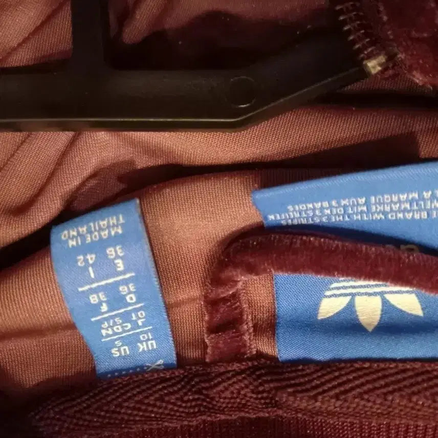 [BUNJANG] Adidas Velvet Maroon Women&