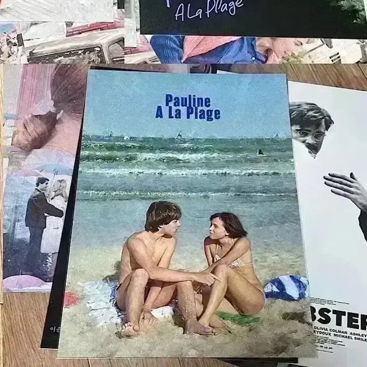 [SOLD OUT] 해변의 폴린 A3포스터 스티커 에릭로메르 녹색광선뱃지 영화마그넷 오티