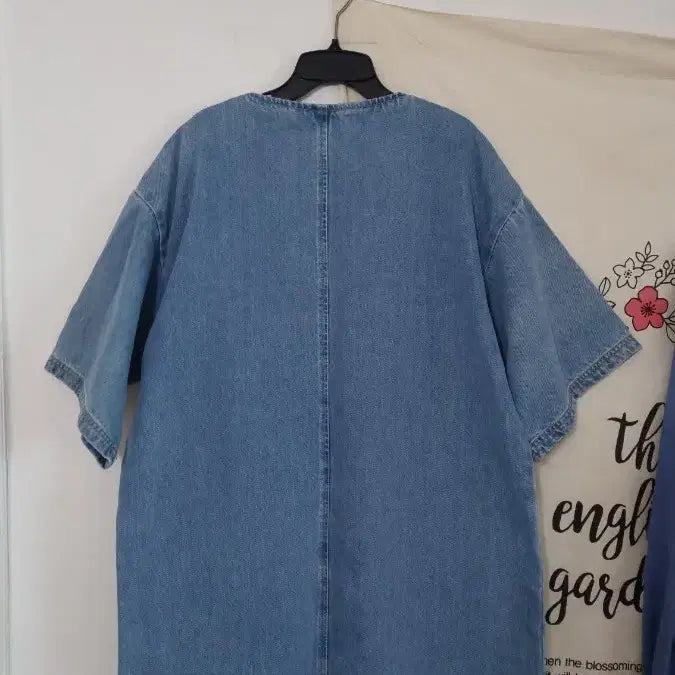[BUNJANG] BIMBA Y LOLA Blue Denim Mini Dress / 24년도판 BIMBA Y LOLA 숏 블루 데님 드레스