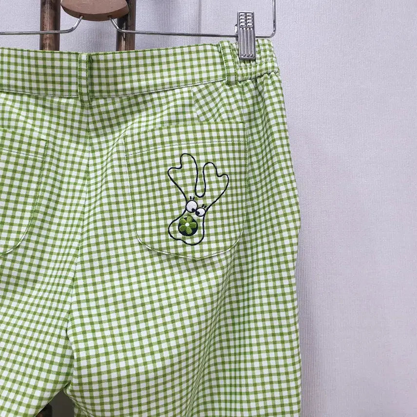 [BUNJANG] MU Sports Checkered Summer Pants (30) / (JJ29922)엠유스포츠 여름 체크바지 (30)
