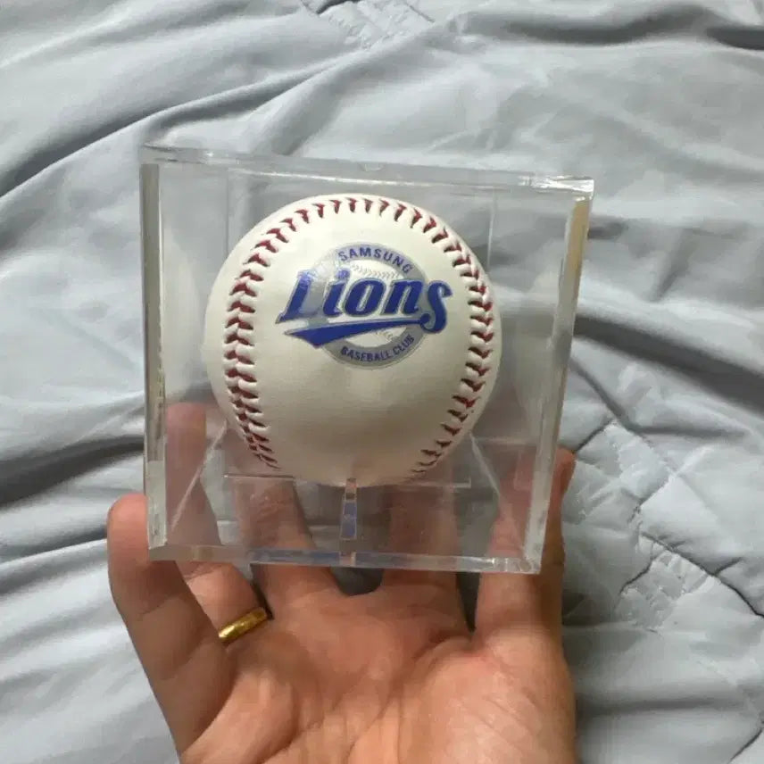 [BUNJANG] Samsung Lions Baseball New Ball / 삼성 라이온즈 야구공 새상품 급처 ㅠ