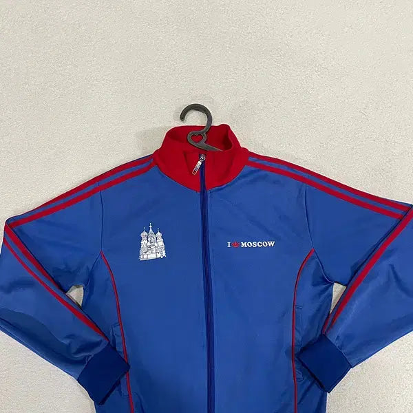 [BUNJANG] Adidas Moscow Jersey Zip-up Jacket / M 아디다스 모스크바 져지 집업 B.1301