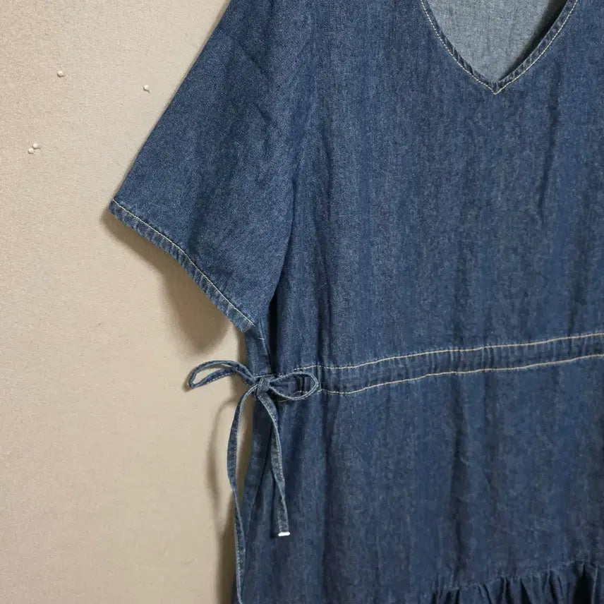 [BUNJANG] Benetton Denim Dress 42 / 베네통 청 원피스 42  n4717