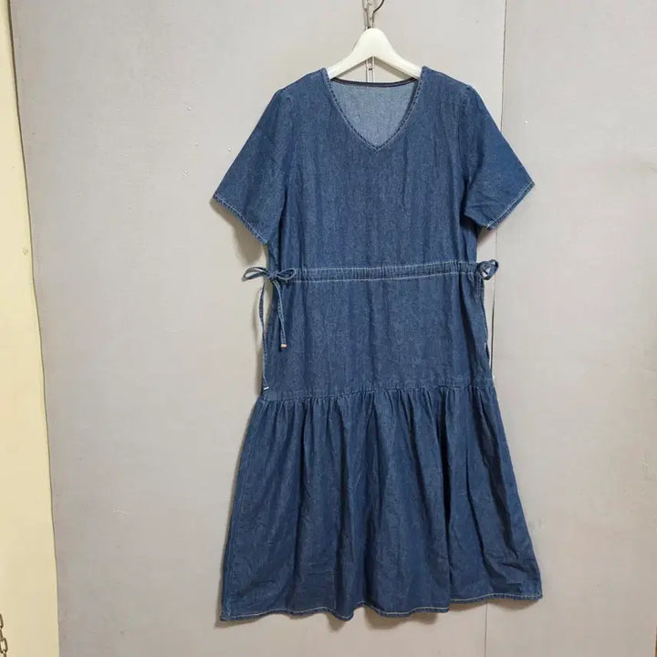 [BUNJANG] Benetton Denim Dress 42 / 베네통 청 원피스 42  n4717