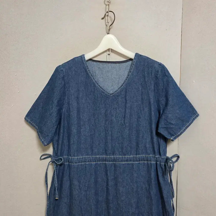 [BUNJANG] Benetton Denim Dress 42 / 베네통 청 원피스 42  n4717