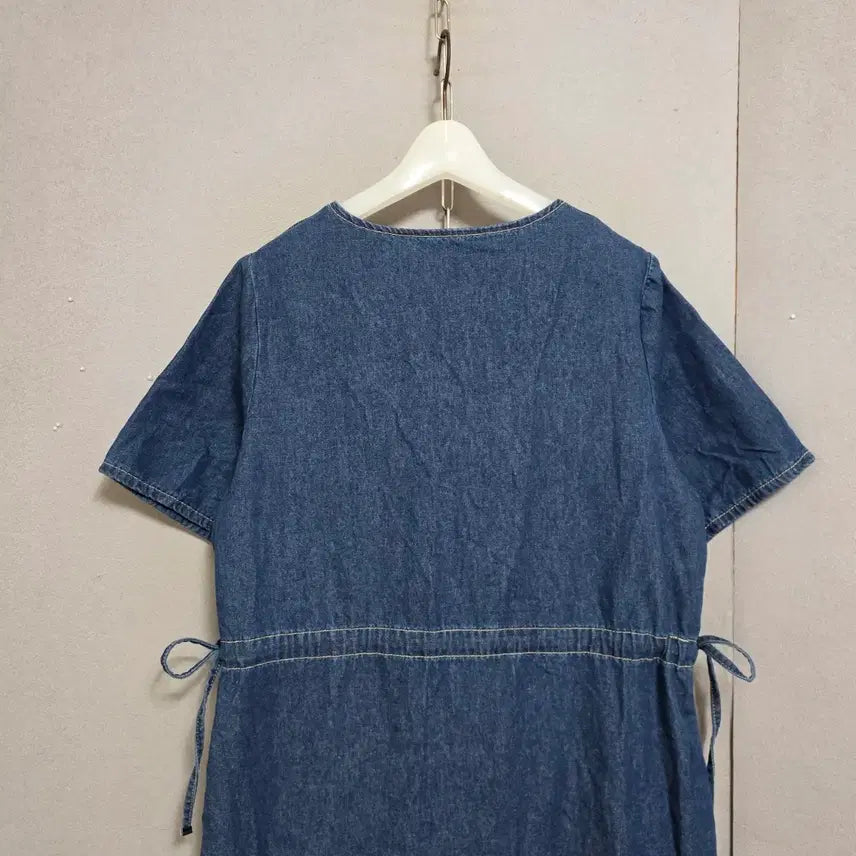 [BUNJANG] Benetton Denim Dress 42 / 베네통 청 원피스 42  n4717
