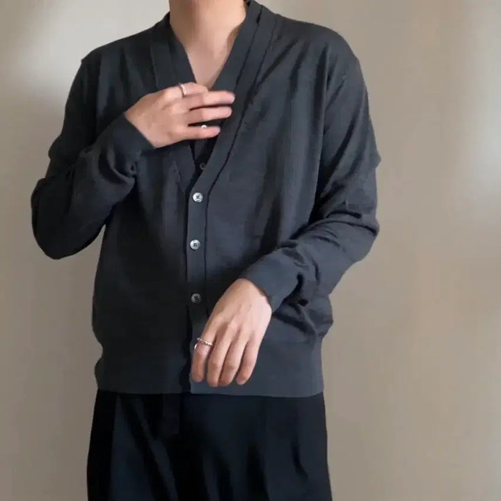 [BUNJANG] Lemaire Double Layered Cardigan / 르메르 더블레이어드 가디건