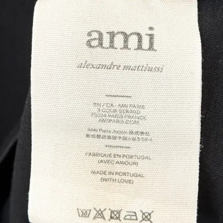 [BUNJANG] Ami Small Heart T-shirt White XS / 아미 스몰하트 반팔티 화이트 XS