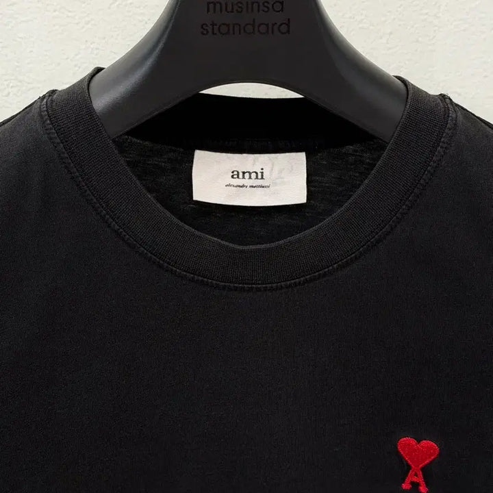 [BUNJANG] Ami Small Heart T-shirt White XS / 아미 스몰하트 반팔티 화이트 XS