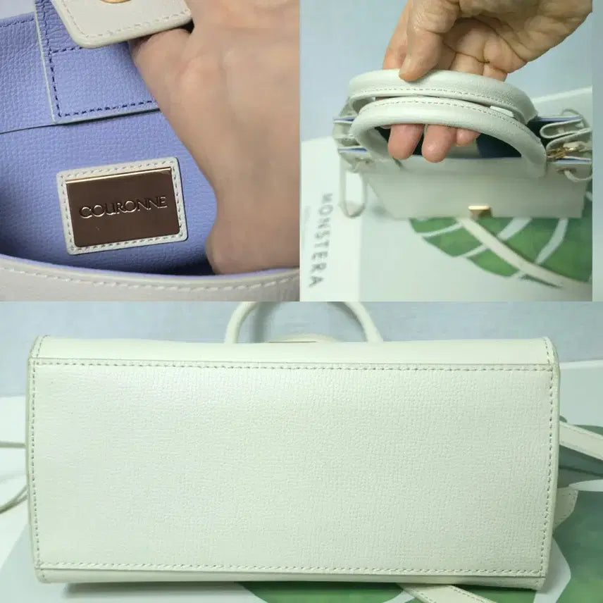 [BUNJANG] Couronne Melia Tote and Cross Bag / 쿠론 멜리아 토드겸 크로스백