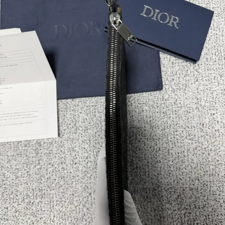 [BUNJANG] Dior Oblique A5 Clutch (Black) / 디올 클러치 A5(블랙)