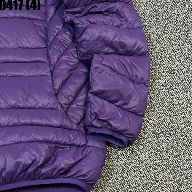 [BUNJANG] The North Face Purple Hooded Padded Jacket (M) / M 노스페이스 퍼플 후드 패딩 자켓 0417(4)