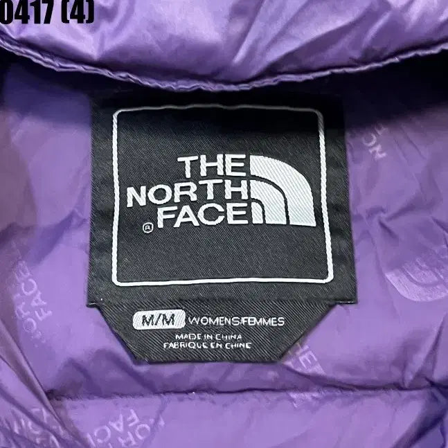 [BUNJANG] The North Face Purple Hooded Padded Jacket (M) / M 노스페이스 퍼플 후드 패딩 자켓 0417(4)