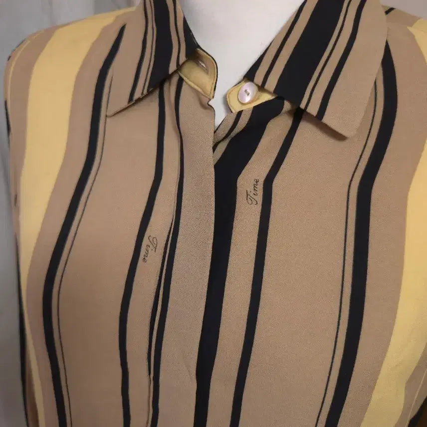 [BUNJANG] TIME Silk Blouse / TIME 블라우스 견 소재 100프로- S추천