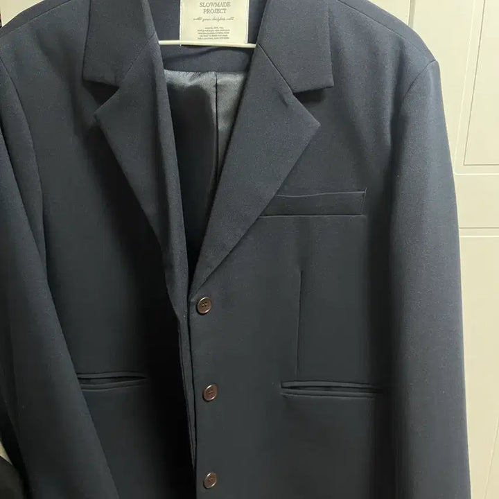 [SOLD OUT] 슬로우앤드 네이비 자켓 블레이저