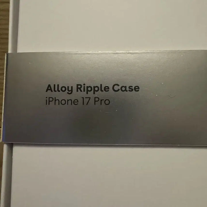 [BUNJANG] Casetify G-Dragon Alloy Ripple Case for iPhone 17 Pro / 케이스티파이 지드래곤 알로이 리플 케이스 (17프로)