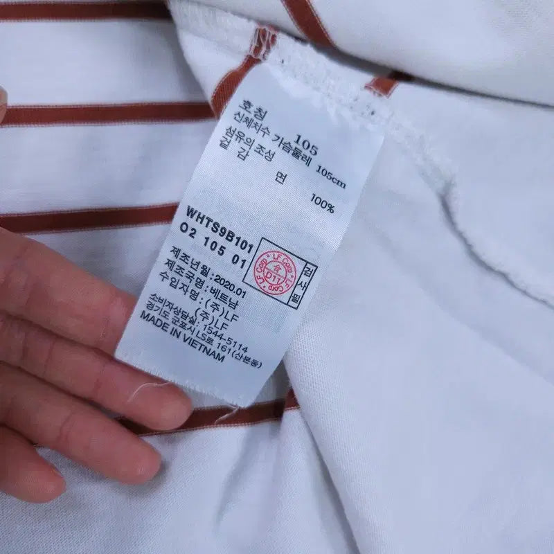 [BUNJANG] Hazzys Short Sleeve T-shirt (Size 105) / 105 헤지스 반팔 티 | A