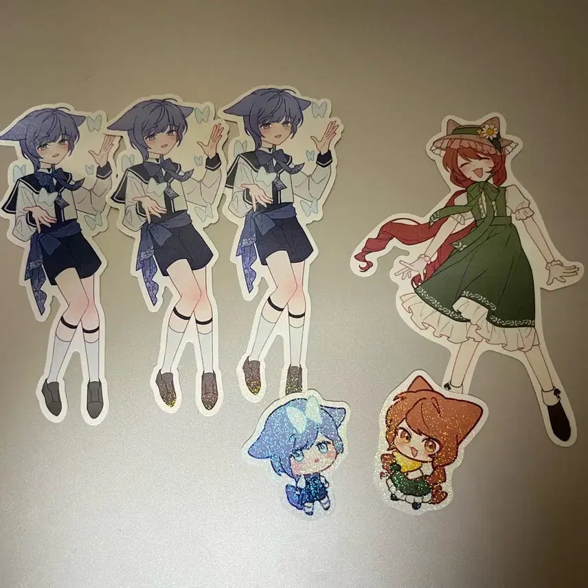 [BUNJANG] Tales Runner Miho &amp; Siho Sticker / 테일즈런너 스티커 미호시호 런너마켓