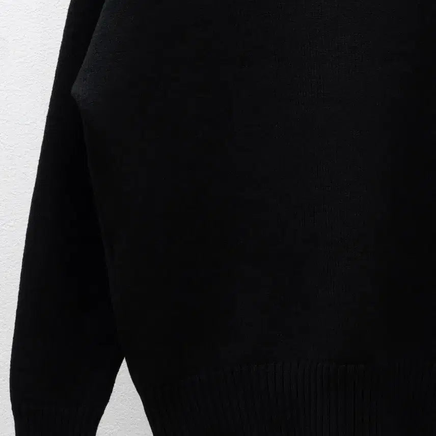 [BUNJANG] Ami Virgin Wool Big Heart Intarsia Knit Sweater Black S / 아미 버진울 빅하트 인타르시아 니트 블랙 S