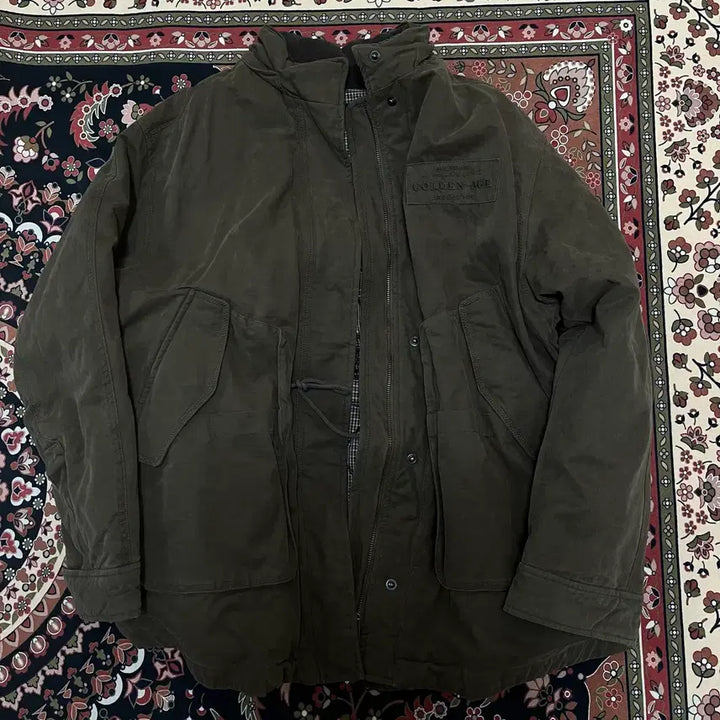 [BUNJANG] ZICOT Premium Goose Down Parka Jacket (Size 66) / 지컷 프리미엄 구스다운 야상 패딩 점퍼 66