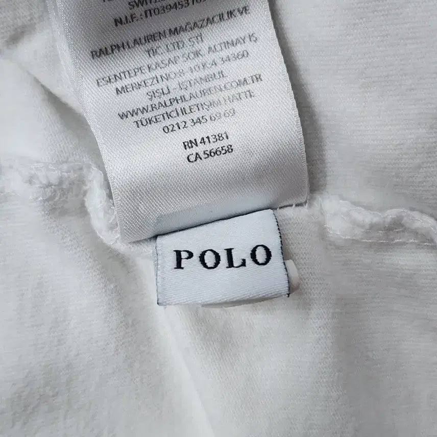[BUNJANG] Polo Ralph Lauren White T-shirt / [XL] 폴로 랄프로렌 정품 화이트 반팔 티셔츠 1.5
