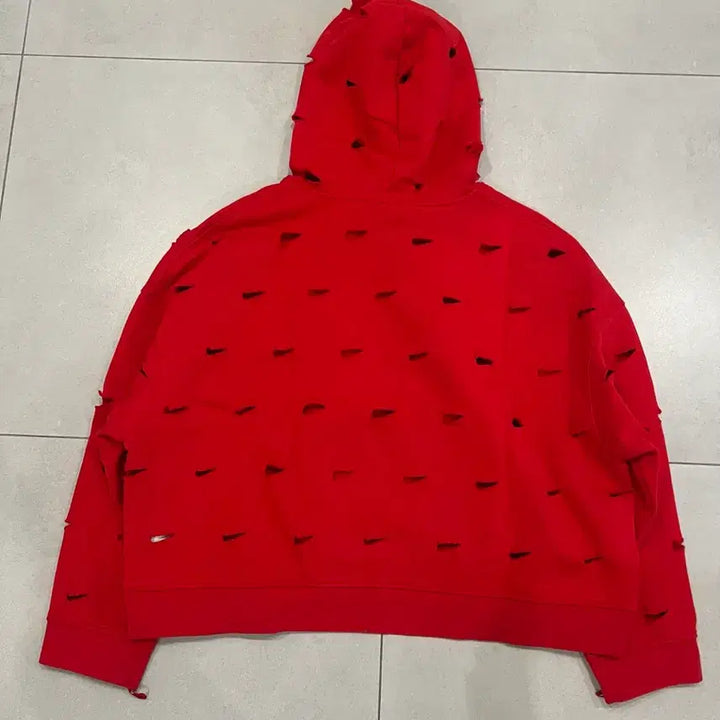 [BUNJANG] Nike x Jacquemus Hoodie Red L / 나이키 x 자크뮈스 후드티 레드 L