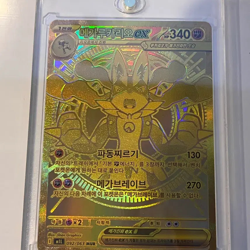 [SOLD OUT] 메가루카리오ex mur팝니다