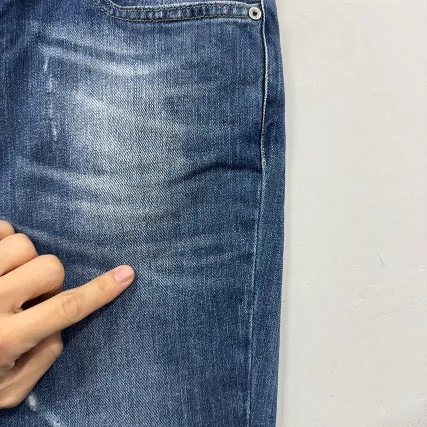 [BUNJANG] Adidas Originals Denim Pants / (30)아디다스 오리지널 데님팬츠