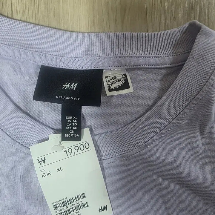 [SOLD OUT] H&amp;M 심슨 랄프 반팔 티셔츠 라벤더
