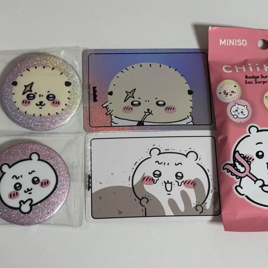[SOLD OUT] [미개봉] 치이카와 랏코 먼작귀 뱃지 카드