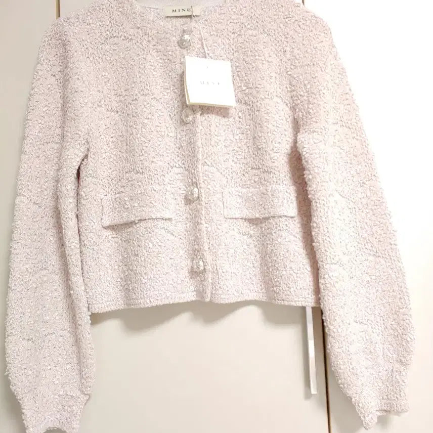 [SOLD OUT] 마인 새상품 795000원 글리터버튼 가디건  23년