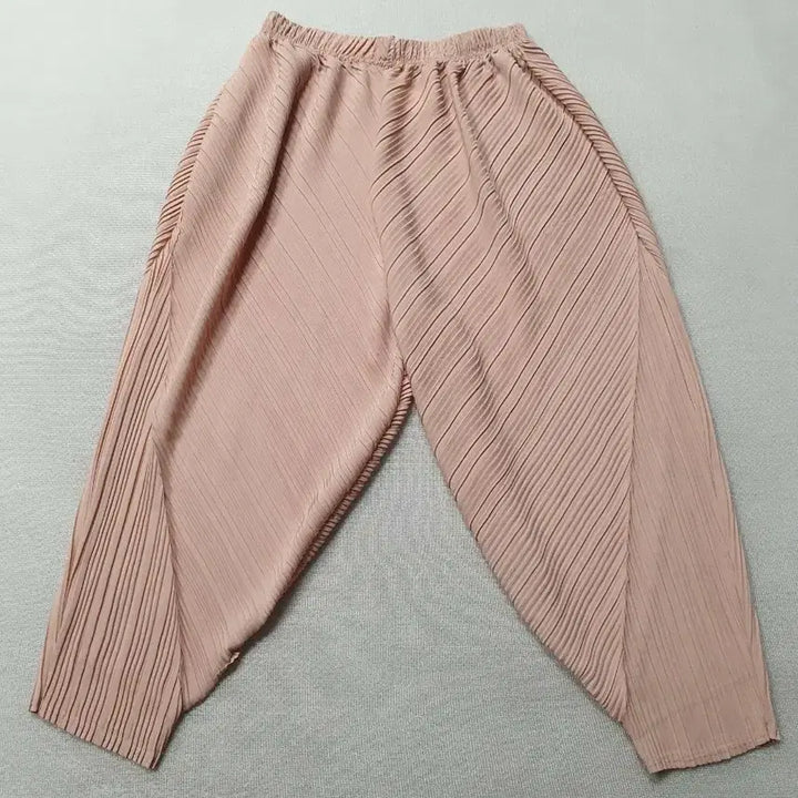 [SOLD OUT] 플리츠미 핑크 밴딩 배기 팬츠 F 허리28~30