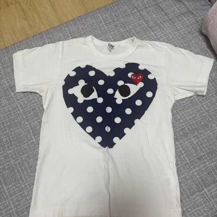 [SOLD OUT] 꼼데가르송 폴카 도트 반팔 티셔츠