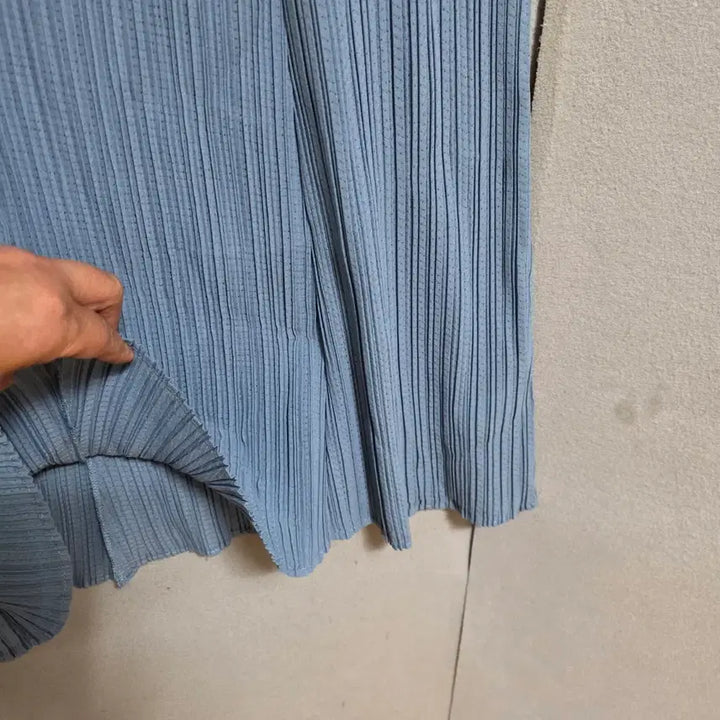 [BUNJANG] Pleats Me Blue Dress / 플리츠미 색감이쁜 원피스 FF  n4720