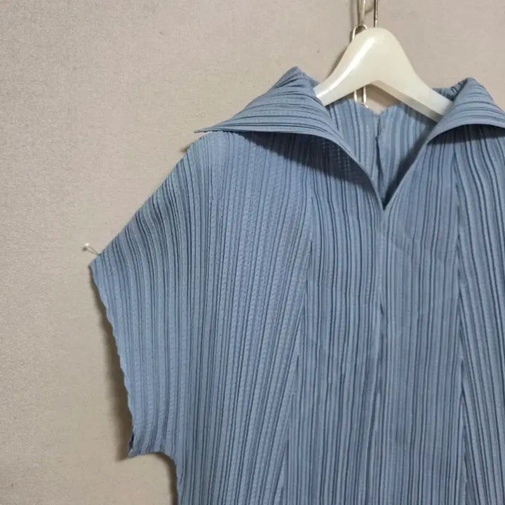 [BUNJANG] Pleats Me Blue Dress / 플리츠미 색감이쁜 원피스 FF  n4720