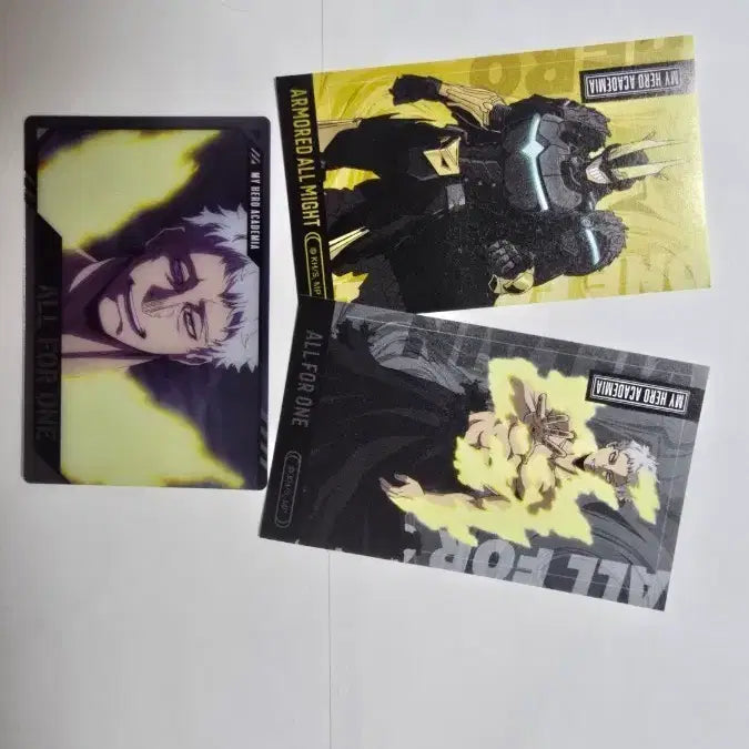 [BUNJANG] My Hero Academia All Might and All For One Sticker / 나의 히어로 아카데미아 올마이트 올포원 스티커