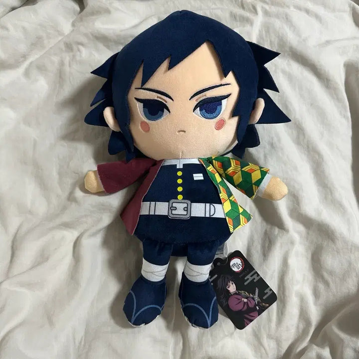 [BUNJANG] Demon Slayer Giyu 27cm Plush Doll / 귀멸의 칼날 기유 중형 인형