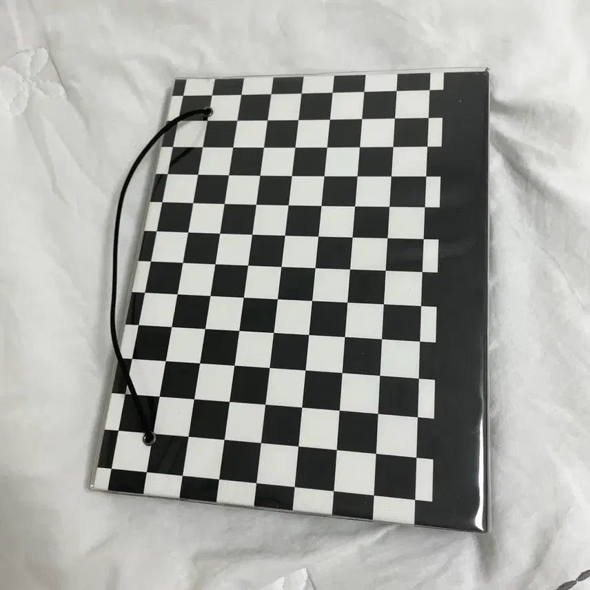 [BUNJANG] Lucalab Checkerboard A5 Binder / 루카랩 체커보드 6공 바인더 포카 바인더 a5