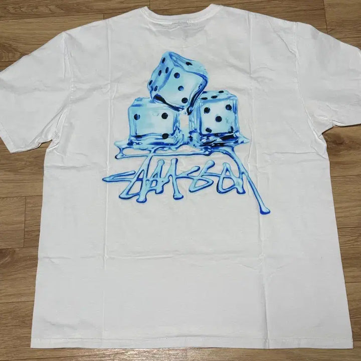 [SOLD OUT] 스투시 멜티드 티셔츠 화이트 XL