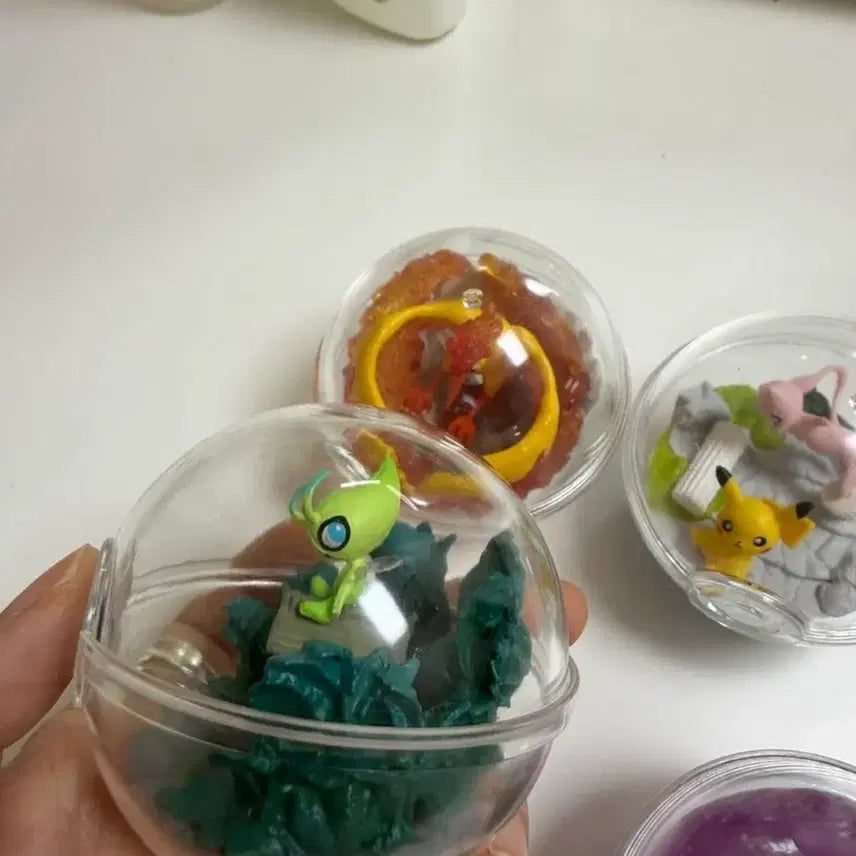 [BUNJANG] Pokemon Terrarium Collection Figure Set / 포켓몬 테라리움 컬렉션 피규어 4종 세트