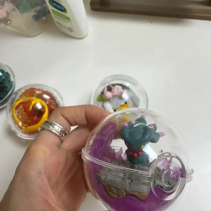 [BUNJANG] Pokemon Terrarium Collection Figure Set / 포켓몬 테라리움 컬렉션 피규어 4종 세트