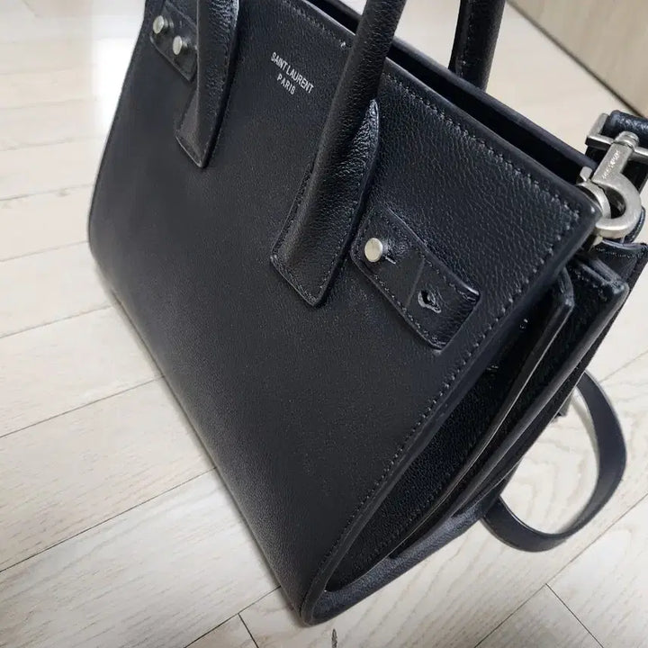 [BUNJANG] Black Tote Bag/Shoulder Bag Medium / 블랙토트백 겸 숄더백 미디움