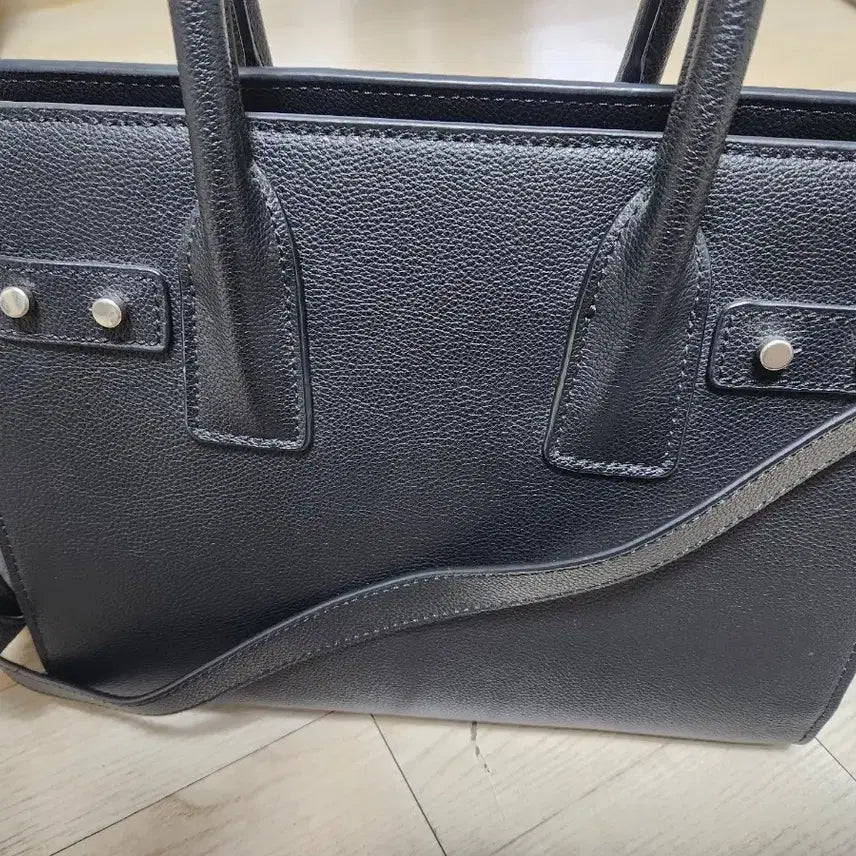 [BUNJANG] Black Tote Bag/Shoulder Bag Medium / 블랙토트백 겸 숄더백 미디움
