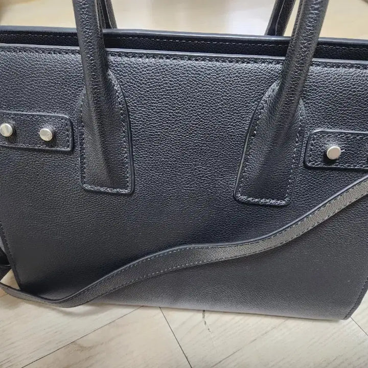 [BUNJANG] Black Tote Bag/Shoulder Bag Medium / 블랙토트백 겸 숄더백 미디움