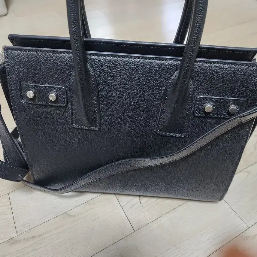 [BUNJANG] Black Tote Bag/Shoulder Bag Medium / 블랙토트백 겸 숄더백 미디움